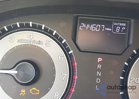 2013 Honda Odyssey Ex-L из США, поврежденный, VIN 5FNRL5H66DB004744